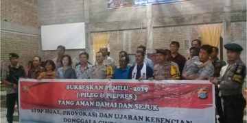 Ciptakan Suasana Kodusif, Kapolres Donggala Gencar Sosialisasi Kamtibmas