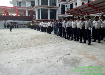 pam pelantikan bupati 1