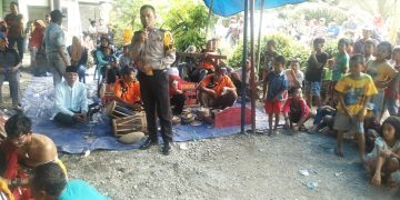 Kapolres Laksanakan Penggalangan kepada Tokoh-tokoh Desa Lalundu