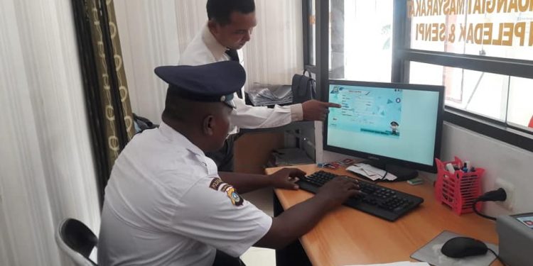 Pengisian Survei Kepuasan Masyarakat terhadap SKCK