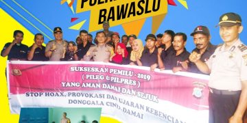 Sinergitas Polres Donggala Bersama Bawaslu
