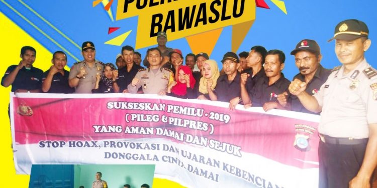 Sinergitas Polres Donggala Bersama Bawaslu
