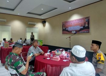 Persiapan Buka Puasa bersama TNI-POLRI dan ulama serta beberapa Unsur Daerah